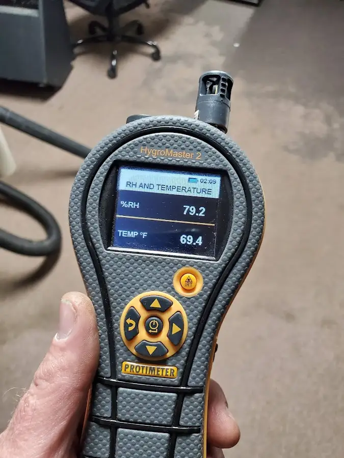 Moisture meter humidity assessment for Fire & Smoke Damage Restoration in Levelland
