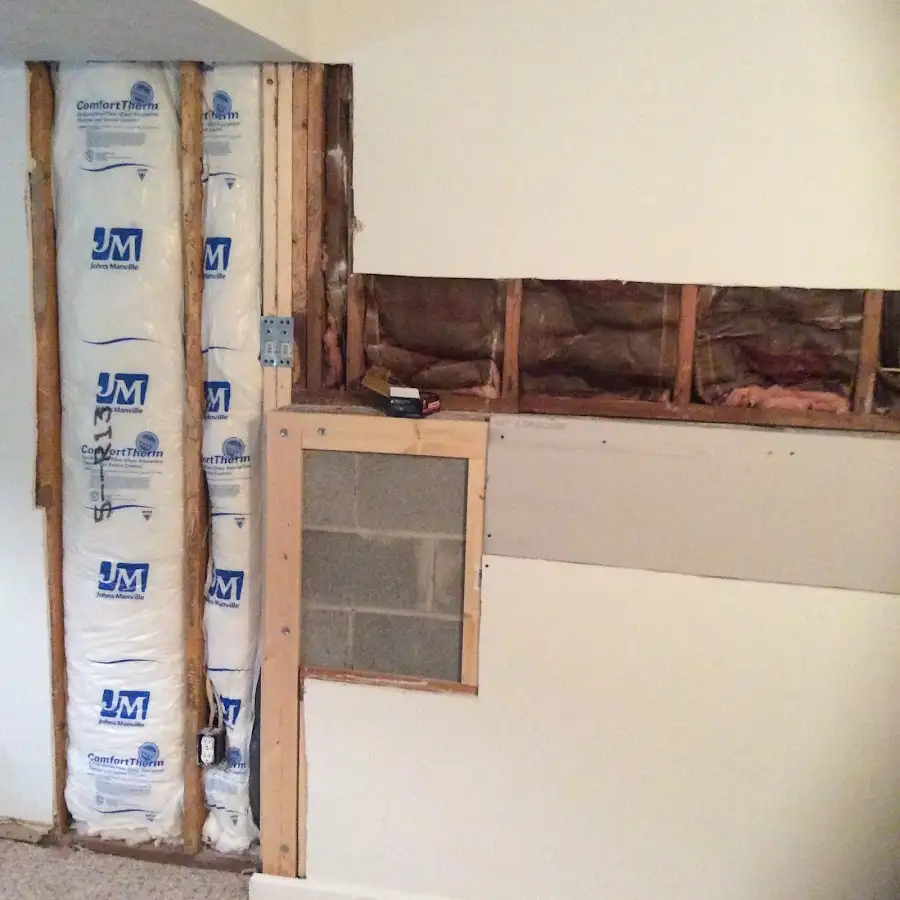 Wall insulation replacement during Odor Removal & Deodorization in Levelland